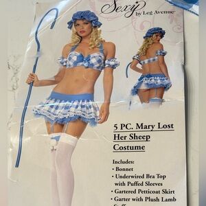 Leg Avenue Costume Vintage Little Bo Peep